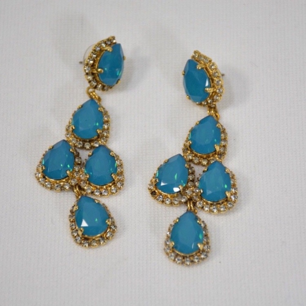 Erickson Beamon Duchess Chandelier Earrings